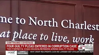 VIDEO: Four of the former N. Charleston City Councilmembers await their sentences