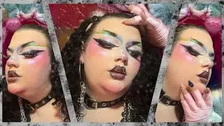 Alternative Holographic Look - DRAG MAKEUP TUTORIAL/GRWM