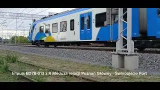 Pociągi w Stargardzie! Mięta, Dragon + Kiosk, EU200-003 i  EU200-001! Cz.3