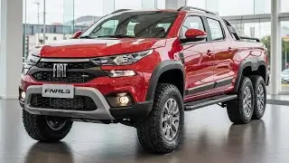 2026 Fiat Strada 6x6 Is INSANE! This 6-Wheel Pickup Changes Everything