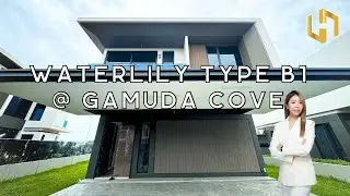 [NEW] Waterlily Type B1 Bungalow @ Gamuda Cove 50x95 5+2R7B 3966sqft 🔖 RM3.2mil House Tour 🏡