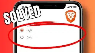 How to turn on dark mode in Brave browser
