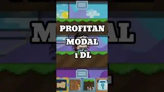 MODAL 1 DL  #growtopia #growtopiaindonesia #roadtobgl #massing #profit1dl