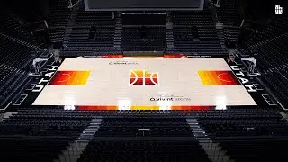 Utah Jazz 2020-21 City Edition Court Unveil