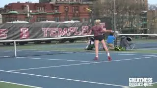 Temple Women's Tennis Sweeps Binghamton 7-0