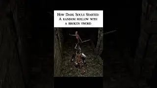 How Dark Souls Starts vs. How it Ends🔥 #eldenring #darksouls #fromsoftware #gaming #metal