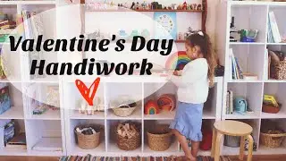 Valentine's Day Themed Homeschool Art I Waldorf Inspired Handiwork