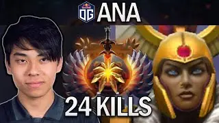 OG.ANA SMURF LEGION COMMANDER WITH 24 KILLS - DOTA 2 PRO GAMEPLAY