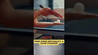 Ping-Pong Diplomacy: A Game Changer | 10 April 1971 #usa #china #diplomacy #ping-pong