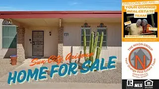SOLD! By The Nixon Group- GA201 Model Home In Sun City- 12881 N 99th Drive Sun City, AZ 85351
