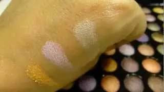 BH Cosmetics Tropical Shimmer Eyeshadow Swatches