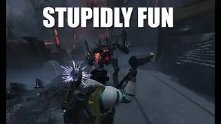 This warp pack breaching hammer build is STUPID fun (and pretty good) - Helldivers 2 D10 Solos 100%