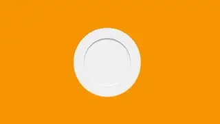 How to make plate using css