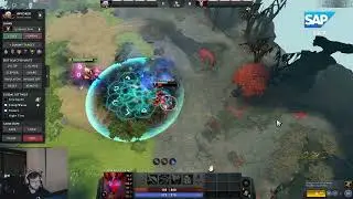Qojqva tests Invoker Meme Hammer combo vs QoP blink