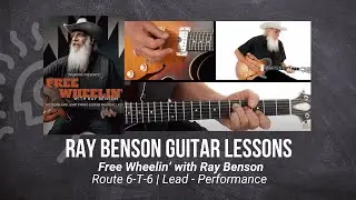 🎸 Ray Benson Guitar Lesson - Route 6-T-6 | Lead - Performance - TrueFire
