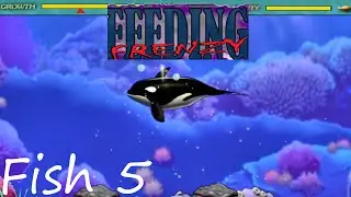 Lets Play!  Feeding Frenzy 100% Part 5- Shark Reef (PC) ◀1080P/60▶