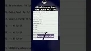 How to Reset Oil Maintenance on Your BMW Using Launch X431 Pro