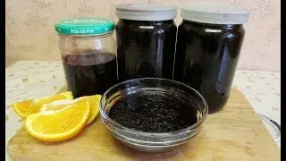 Вкусное и быстрое варенье из аронии с цитрусами