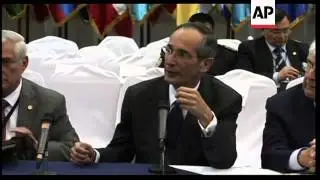 Central American leaders meet to discuss regional security