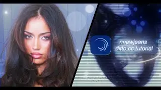 nnewjeans ditto CC tutorial (+preset) on Alightmotion | &bull;hanin alight presets&bull;