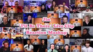 Jin &lsquo;I&rsquo;ll Be There&rsquo; Live Clip Reaction Mashup