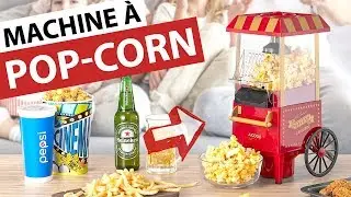 CRASH TEST : machine à POP-CORN 🍿🍿🍿 pour une séance cinéma à la maison !!!