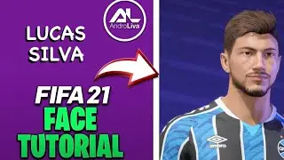 FIFA 21 - LUCAS SILVA Face + Stats (Tutorial)