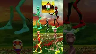 Japan alien dance hot  green alien dance #youtube