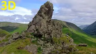 Helm Crag, High, Raise, Easedale Tarn. June 2022