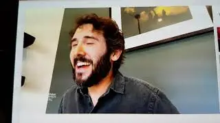 Josh Groban beim Wohnzimmerkonzert im German TV mit 