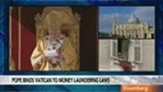 Pope Commits Vatican to European Money-Laundering Rules