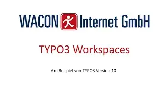 TYPO3 Workspaces