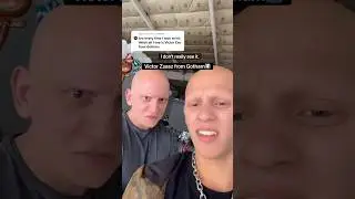 Bringing Anthony Carrigan and I&rsquo;s first meeting back #comedy #alopecia #marvel #dc #gotham #funny 🥸