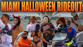 The WILDEST Rideout of the Year &mdash; Miami Halloween Edition 🎃🌊 | Boat Bash