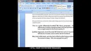 Dr  Steven Mark Sachs   The Paragraph Symbol in MS Word   CC