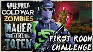 Black ops Cold War: Zombies - Mauer Der Toten First Room Challenge!