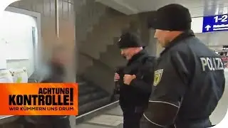 Stammgast im Bahnhof: Warum hat er Hausverbot? | Achtung Kontrolle | kabel eins