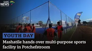 Youth Day 2025 | Mashatile hands over multi-purpose sports facility in Potchefstroom