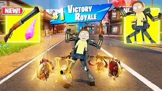 MECHA MORTY vs 3 NEW MEDALLIONS & MYTHIC&rsquo;S CHALLENGE (Fortnite Chapter 6)