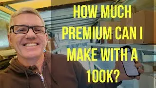 Selling Options With $100k+