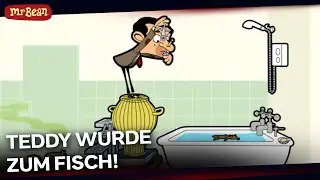 Bean geht in Seiner Badewanne Angeln 🎣 | Mr Bean und Teddy | Mr Bean Deutschland