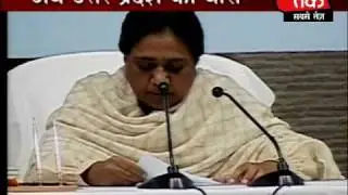 Mayawati for splitting UP into smaller states