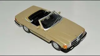 Bburago Mercedes-Benz 450 SL 1977 1/32 Unboxing
