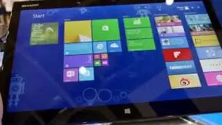 Sharp Merilis Tablet Hands On [4K]