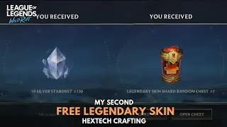 My Second Free Legendary Skin from Hextech Crafting | Wild Rift