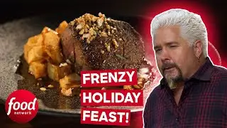 Guy Fieri's Gingerbread House Holiday Showdown! | Guy's Grocery Games