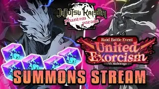 THE FINAL GLOBAL 1ST ANNI CHARACTER IS HERE! Mahito Summons + Mahoraga Raid! JJK Phantom Parade