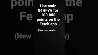 Fetch free points referral code