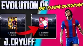 EVOLUTION OF FLYING DUTCHMAN J. CRYUFF🔥 #shorts #pesshorts #cryuff #iconic #viral #funny #pes 21