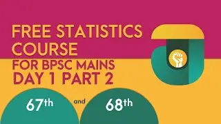 Free Statistics Course for 67th and 68th BPSC| Pie Chart |65th BPSC Statistics Model Answer| Part 2